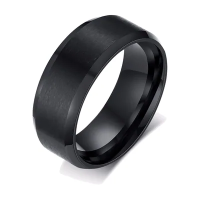 Anillo de Banda Cepillado de Acero Inoxidable 316L