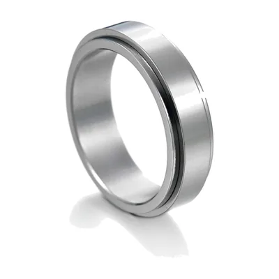 Spinner Fidget Ring aus 316L Edelstahl