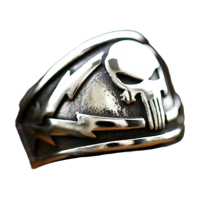 Skull Statement Ring, Stainless Steel Gothic Jewellery
