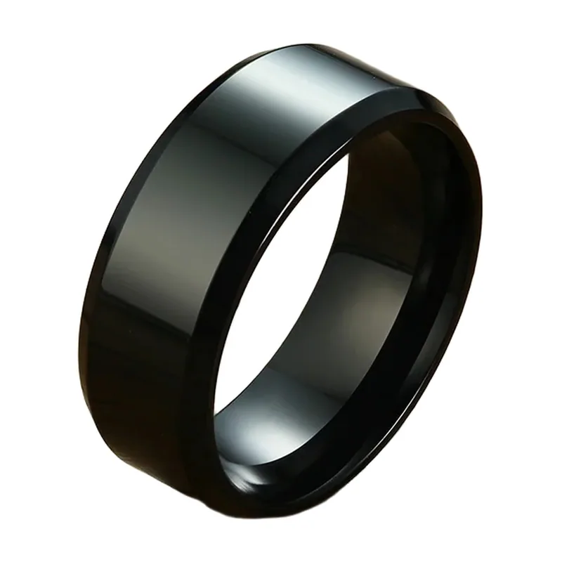 Plain Polished Band Ring, 316L Stainless Steel