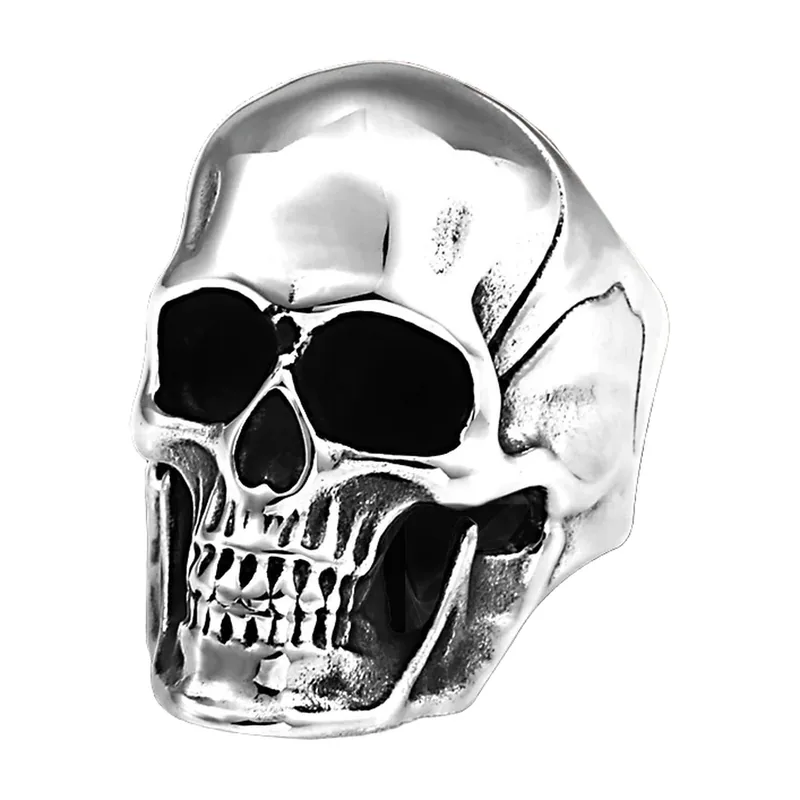 Anillo de Calavera, Acero Inoxidable 316L