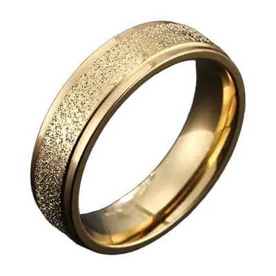 Anillo de Banda Texturizada, 8mm Acero Inoxidable