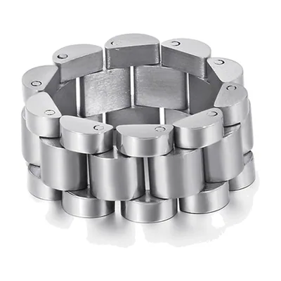 Bague à Maillons en Acier Inoxydable 316L, 10mm