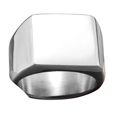 Anillo Sello Cuadrado de Acero Inoxidable Pulido 316L