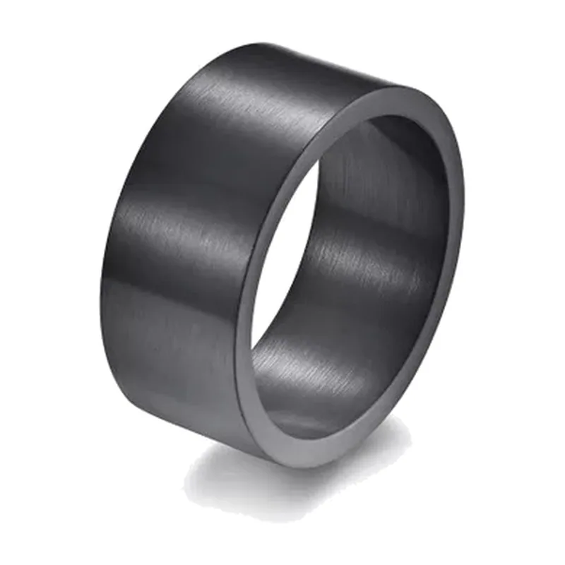 Viking Triangle Valknut Ring, Brushed Stainless Steel
