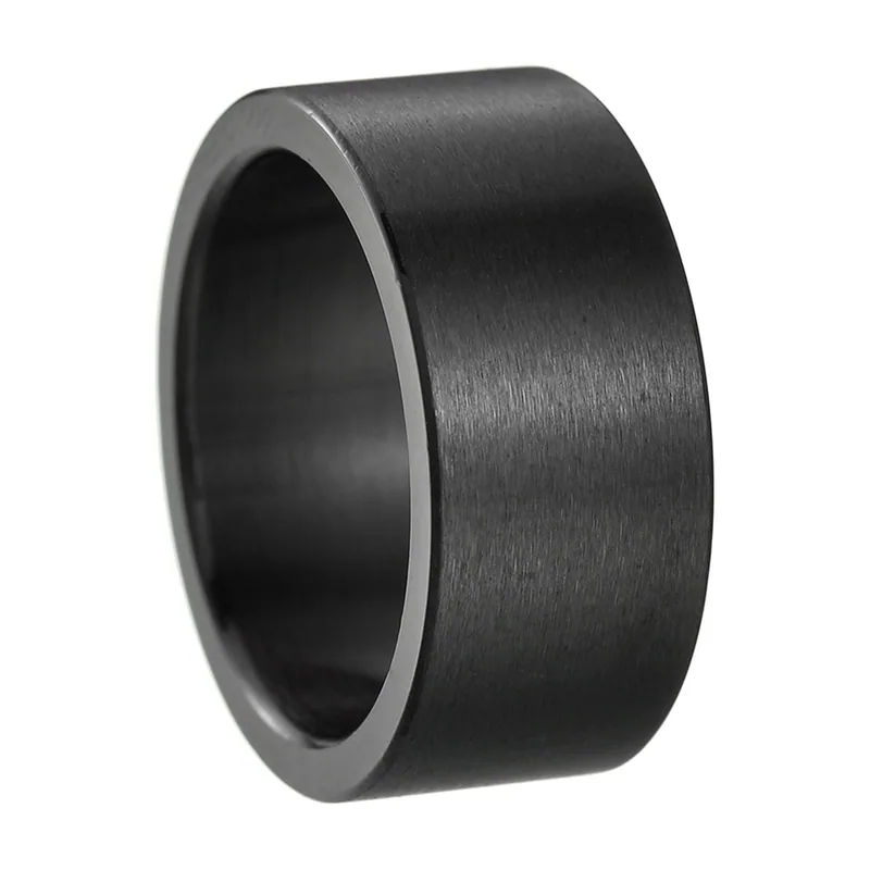 Brushed Band Ring, 316L Stainless Steel