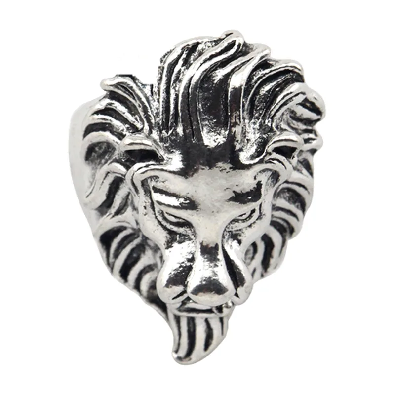 Anello Testa di Leone, Acciaio Inossidabile 316L