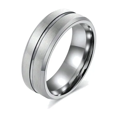 Bague à Rainures en Acier Inoxydable