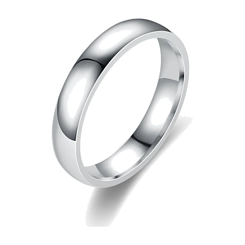 Polished Band Ring, 316L Stainless Steel