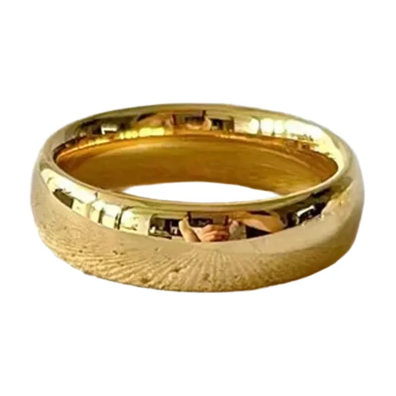 Plain Polished Band Ring, 316L Stainless Steel