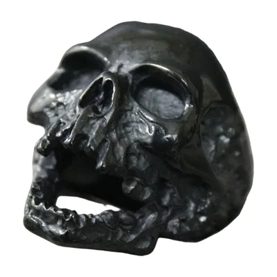 Anillo de Calavera en Acero Inoxidable 316L