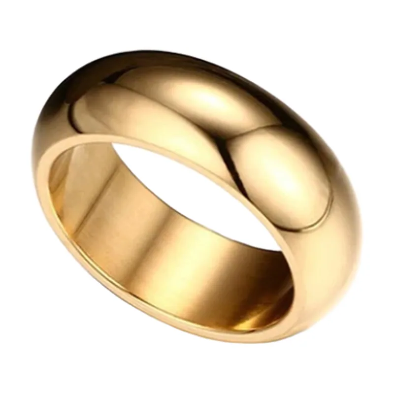 Bague Dome Polie, Acier Inoxydable 316L