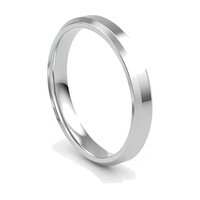 Bague Plate Polie, Acier Inoxydable 316L