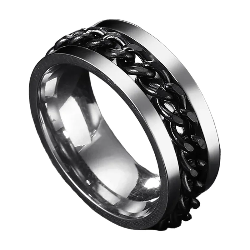 Anillo de Eslabones de Cadena, Acero Inoxidable 316L