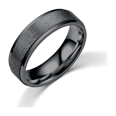 Anello a Fascia Opaco, Acciaio Inossidabile 316L