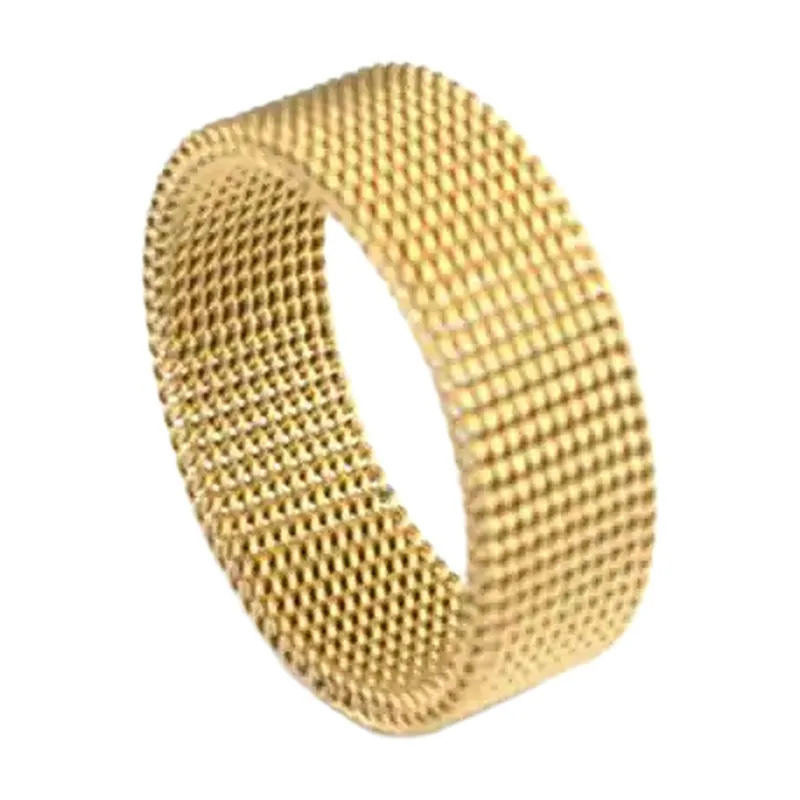Anillo de Malla en Acero Inoxidable 316L