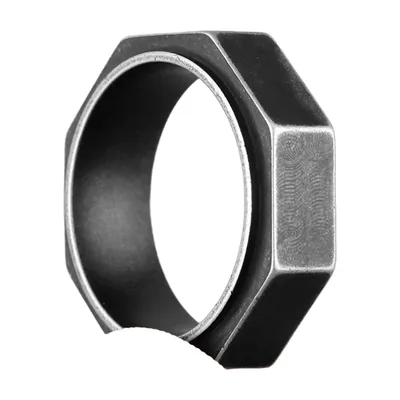 Anillo Industrial de Tuerca Hexagonal, Acero Inoxidable