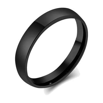 Anillo de Banda Sencillo en Acero Inoxidable 316L Pulido