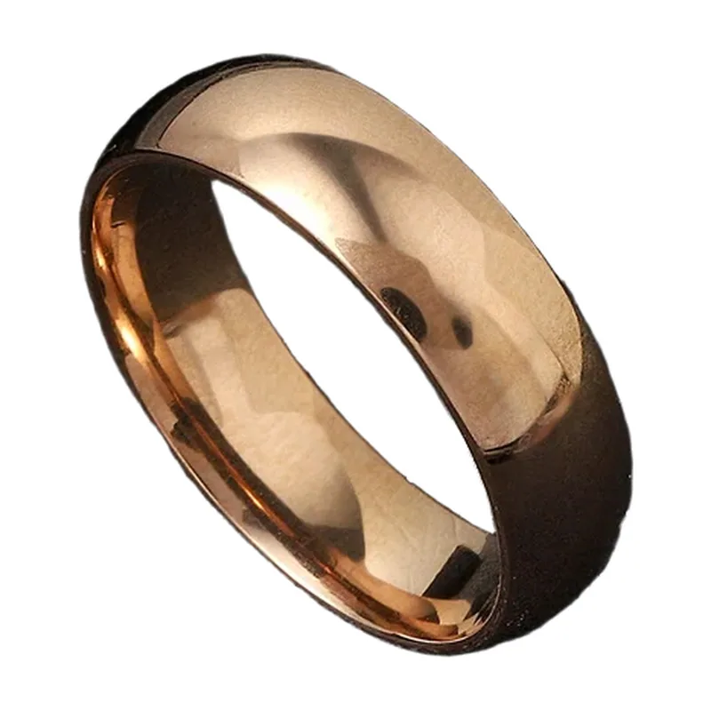 Klassischer schlichter Ring, 316L Edelstahl