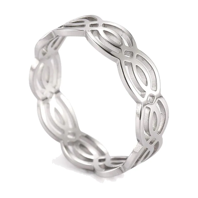 Anillo de Nudo Celta, Acero Inoxidable 316L