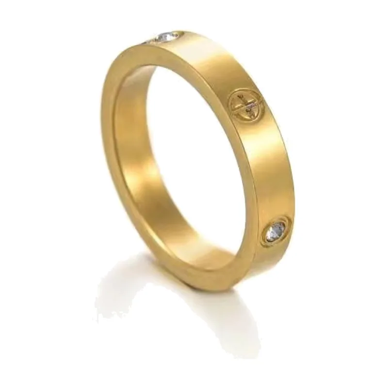 Herren Ring mit Cuban Chain Design und Zirkonia, Edelstahl