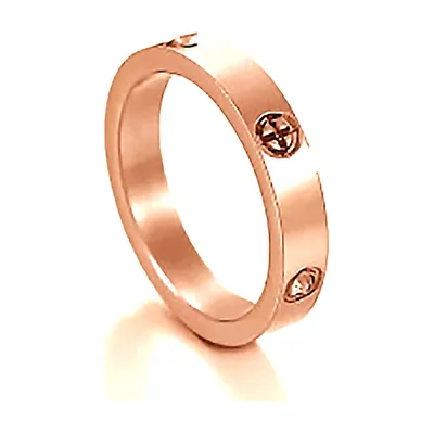 Bague à Maillons Cubains, Acier Inoxydable 6mm