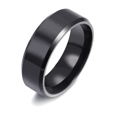 Anillo de Banda Pulida de Acero Inoxidable