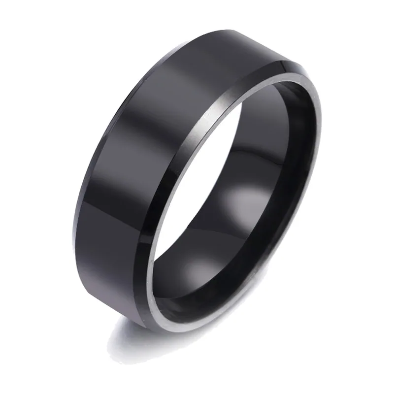Polished Band Ring, Stainless Steel