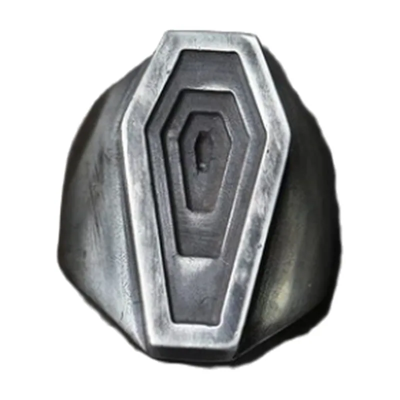 Anello Sigillo a Bara Stile Gotico, Acciaio Inossidabile