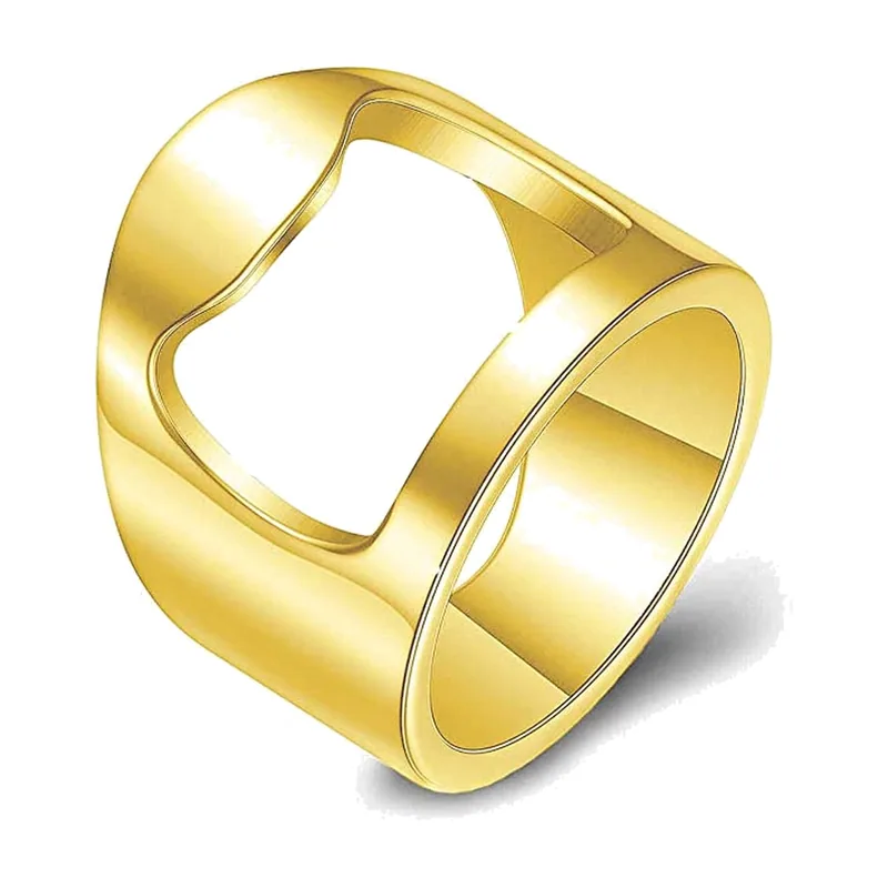 Bague Ouvre-Bouteille, Acier Inoxydable 316L