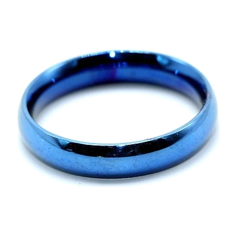 Plain Polished Band Ring, 316L Stainless Steel