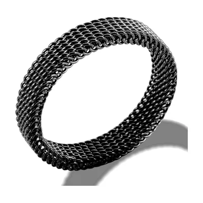 Anillo de Eslabones Tejidos, Acero Inoxidable 316L