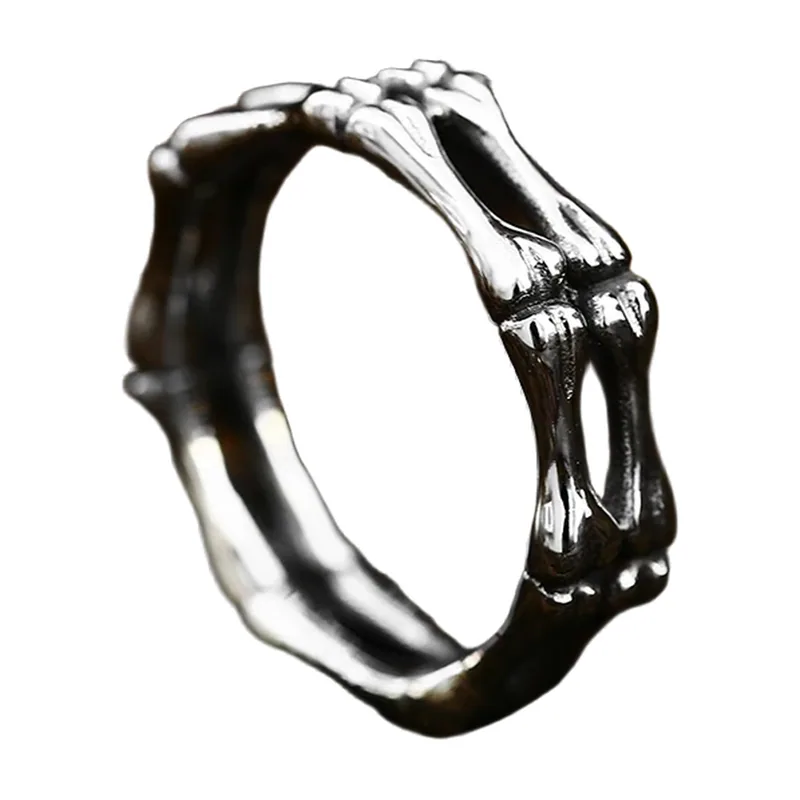 Adlerschädel-Ring aus 316L Edelstahl